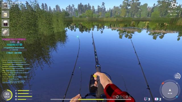 Вечерний СТРИМ Русская Рыбалка 4 🔴 Доночная ловля. Охотимся на карпов 🔴 смотреть онлайн