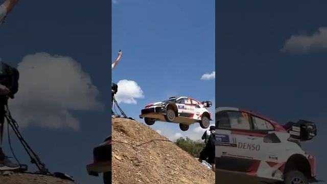 Toyota Gazoo Racing Airborne - 2023 WRC SAFARI RALLY Kenya Saturday Highlights #wrc