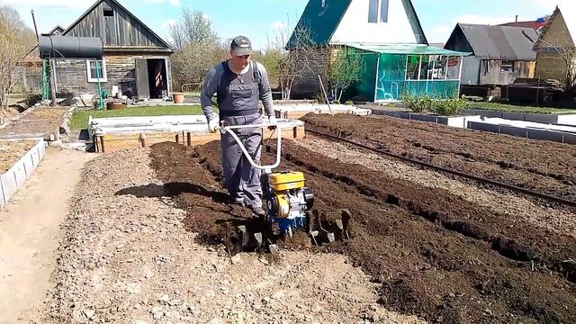 Мотокультиватор Нева. Движок Субару смотреть онлайн