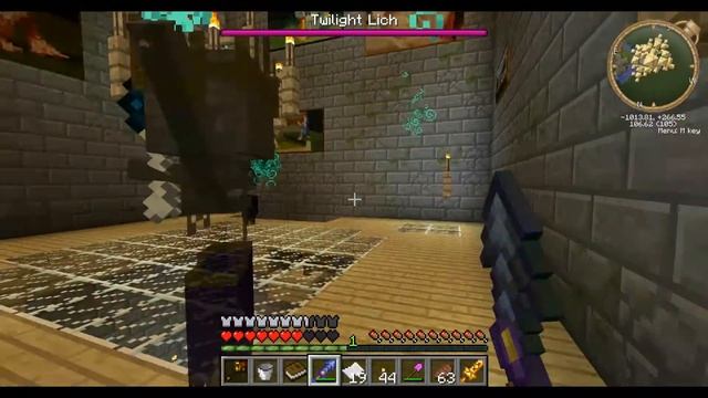 How to kill The Twilight Lich part 2! Minecraft смотреть онлайн