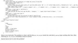 Wordpress: Wpautop stops working after get_the_excerpt