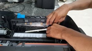 How to remove Paper Jam and Fix false Paper Jam Error l HP Ink Tank 115 Printer.