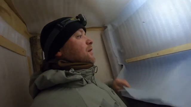 Вечерний объезд. Подготовка к охоте на кабана. Обустроили, утеплили вышку. смотреть онлайн