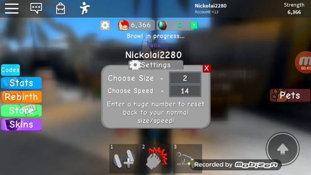 Как уменьшиться в симуляторе качка в Роблоксе смотреть онлайн