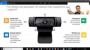 Best Webcam for Youtube Video in Bangla - Logitech C920 HD Webcam Review in Bengali