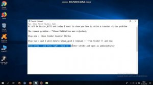 (Tutorial) How To Solved ”Steam Validation Rejected” Cs 1.6