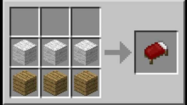 Рецепты крафта в Minecraft.