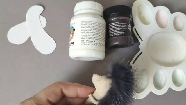 DIY Нашла кусок меха и решила сшить Ежика из детства. Брошь своими руками