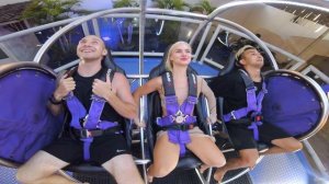 Самый страшный аттракцион в МИРЕ. ALICE описалась.БАЛИ