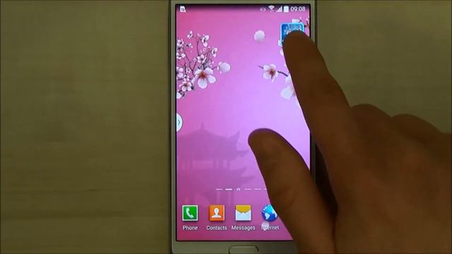 Abstract Sakura Live Wallpaper for Android смотреть онлайн