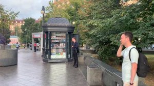 Прогулка возле станции метро Новокузнецкая, 31.07.2021