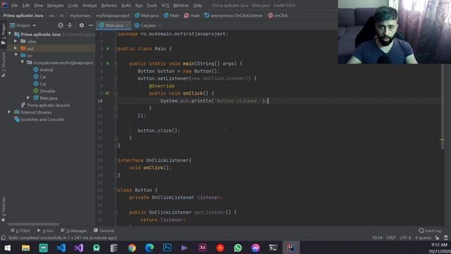 Clase anonime | Tutorial Java începători смотреть онлайн