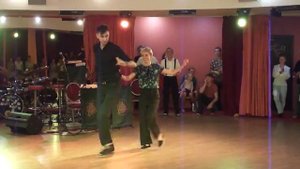 Улётный танец буги-вуги  - медленный номер - живое фортепиано