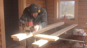 Сауна \ самодельный полок из ольхи \ баня своими руками \ как сделать толковую баню а не понты