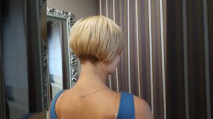 Вариант стрижки пикси-боб.