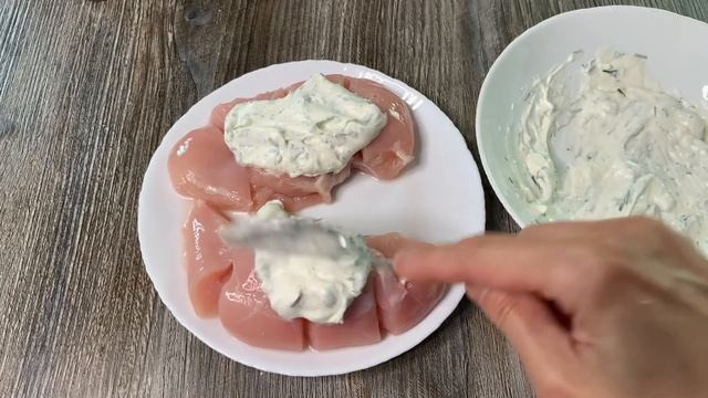 СОЧНАЯ куриная грудка в лодочках из лаваша! #46