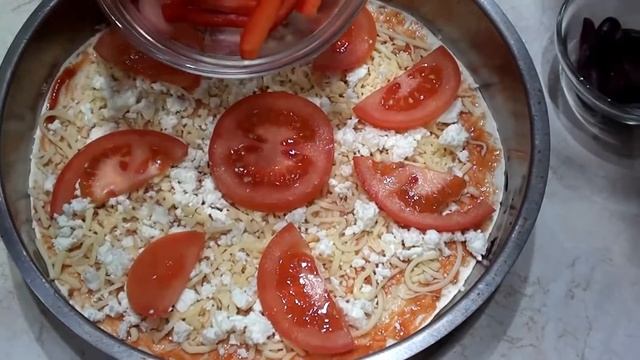 ПИЦЦА за 5 минут | Быстрый рецепт пиццы на тортилье | Easy Pizza in 5 minutes | Web Recipes