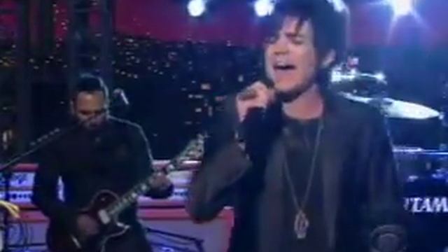 Adam Lambert on Letterman смотреть онлайн