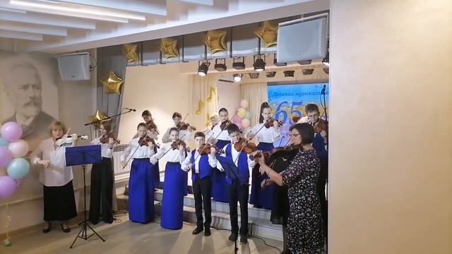 А. Петров Вальс исп. Ансамбль скрипачей Тутти г. Губкин смотреть онлайн