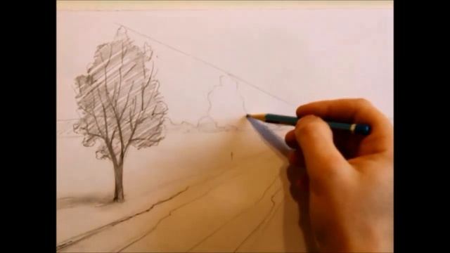 Правила перспективы. Урок ИЗО 6 класс. смотреть онлайн