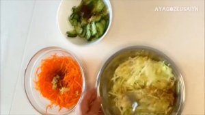 Кукси по-корейски. Готовим дома простой и вкусный. Қазақша рецепт.