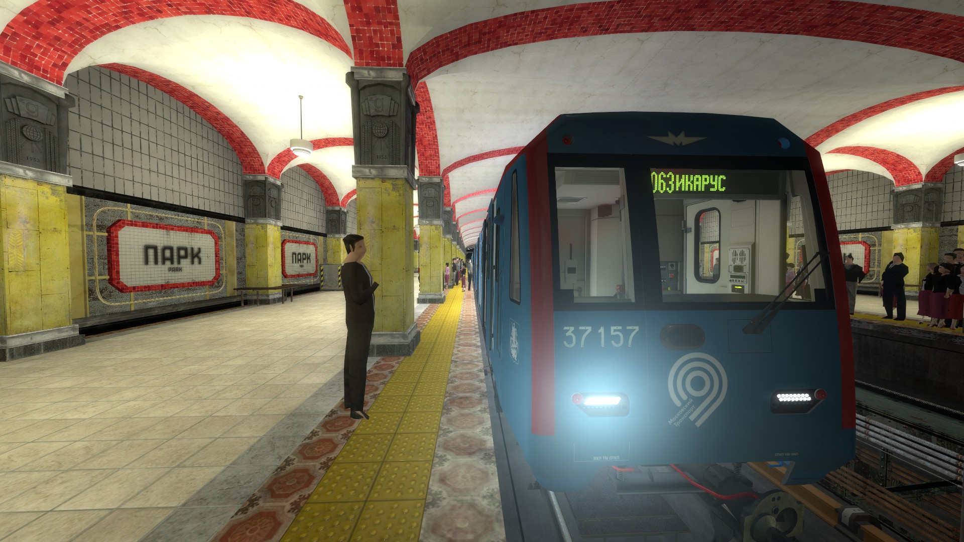 METROSTROI SUBWAY SIMULATOR IN GARRY ’S MOD / РЕАЛИСТИЧНЫЙ СИМУЛЯТОР МАШИНИСТА МЕТРО В ГИРРИС МОДЕ