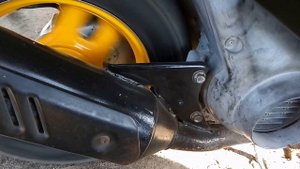 Honda Dio 27 что-то звенит в двигателе