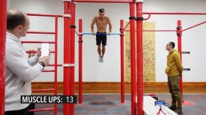 32 Muscle Ups. Guinness World Record. MAX TRUE.