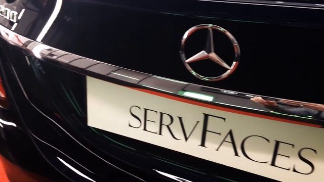 Защита servFaces для Mercedes C200 смотреть онлайн