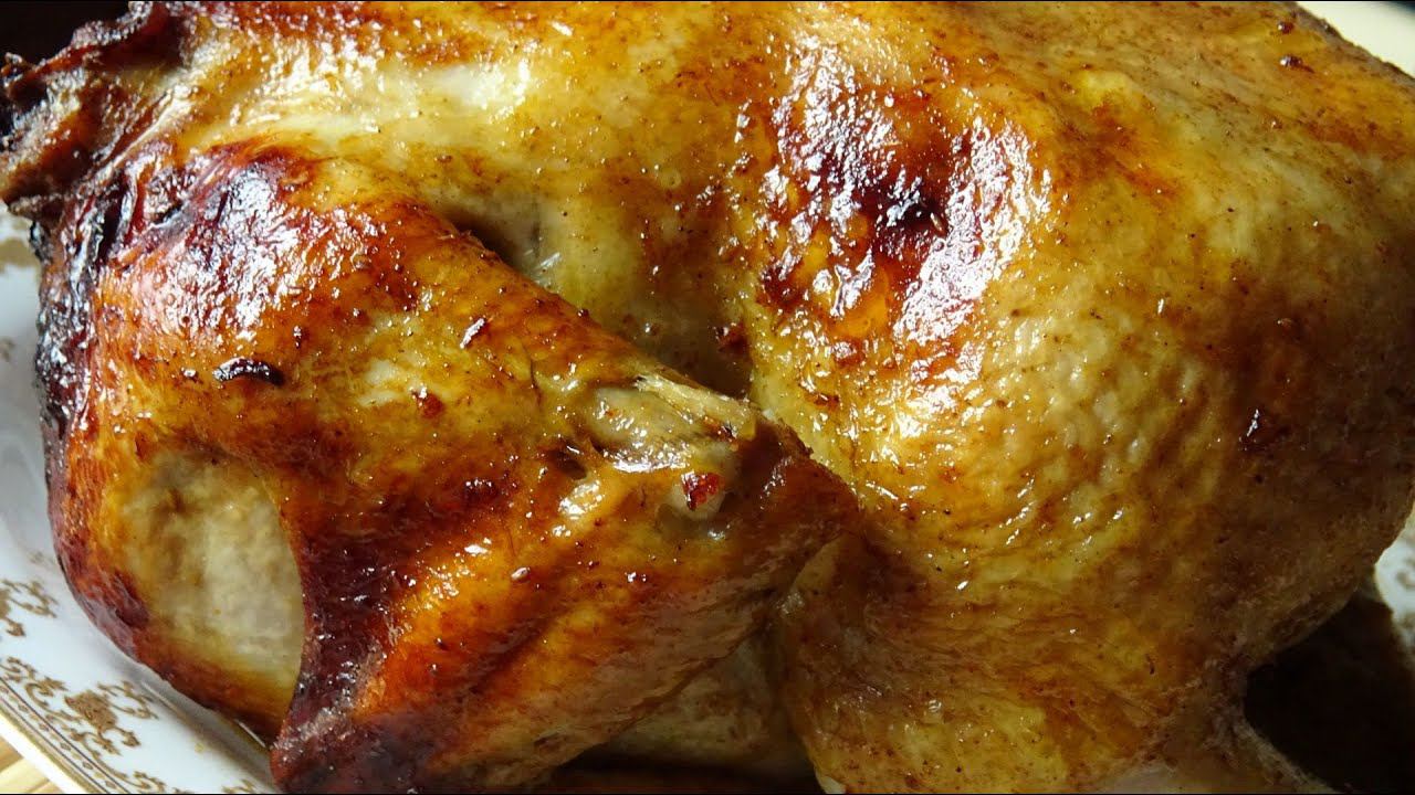 Курица в абрикосовой глазури. Курица в духовке. Как приготовить курицу в духовке.