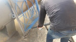 Удаление порошковой краски