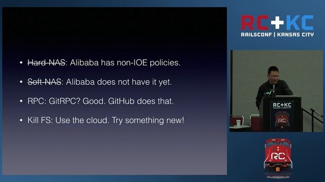 RailsConf 2016 - How We Scaled GitLab For a 30k-employee Company By Minqi Pan смотреть онлайн