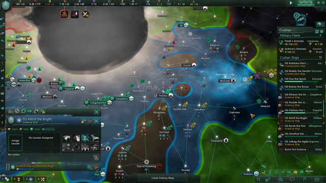 Stellaris 3.7 #4 Seizing free territory. смотреть онлайн
