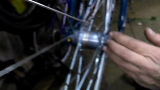 Планетарная втулка Шимано установка колес. смотреть онлайн