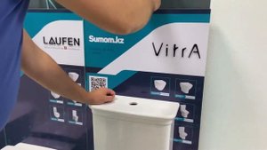 Унитаз с деревянным сиденьем Vitra Serenada