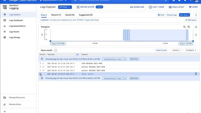 Logging to GCP from an Apigee proxy смотреть онлайн