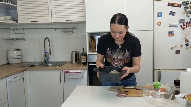 Кефаль в винно-ореховом соусе!