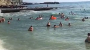 Дивноморское 2019. Пансионат энергетик. Пляж Голубая даль. Часть 2