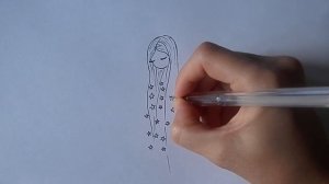 ПРОСТОЙ РИСУНОК ДЛЯ СКЕТЧА ДЕВУШКА/289/SIMPLE DRAWING FOR SKETCH GIRL