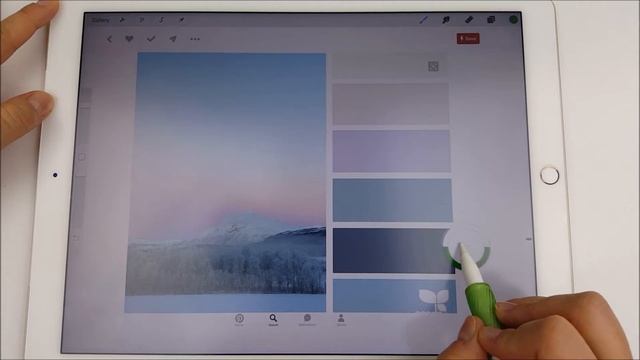 PROCREATE HACK Tutorial - Choose Perfect Colors Every Time Using Pinterest & Apple Pencil & Ipad Pr смотреть онлайн