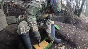 Распаковка мины Мон-90 в условиях СВО