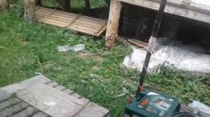 Хроника строительства казачьей хаты 3 июля 2018 года