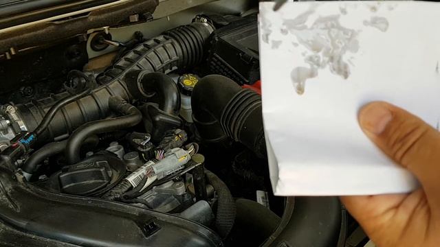 Рено Каптур  1 6 CVT Уровень масла  в двигателе и вариаторе