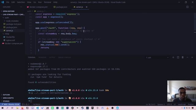 How To Code A LIVE Streaming Server: RTMP & Stream Key #1 смотреть онлайн