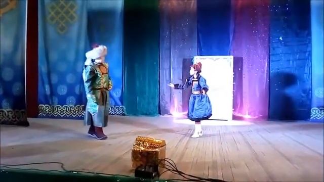 118 Детский фольклорный театр Радужница - бурятская народ. сказка Хитрый Хан Забайкальский кра