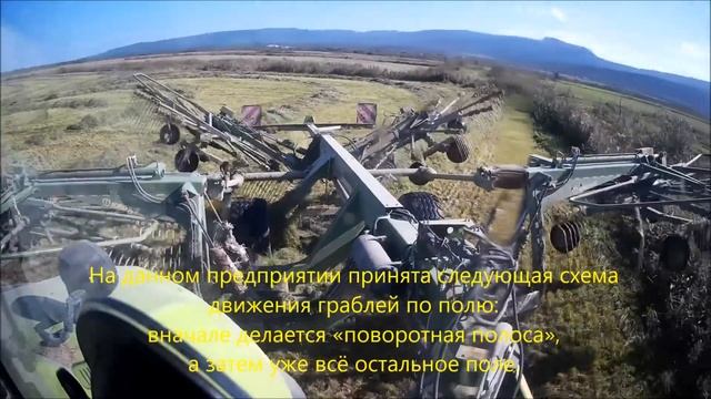 2020 сентябрь, Claas и грабли Krone, собираем скошенную и подвяленную траву в валки. смотреть онлайн