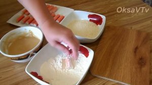 Темпура из крабовых палочек.Tempura crab sticks.