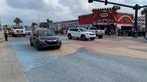 Daytona Beach USA лучший автомобильный пляж в мире! Дайтона бич США