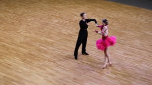 Соло бейзик Румба. Никулин Виталий - Акимкина Екатерина. ВС в г. Санкт-Петербург (10.05.2023). Ю 1