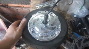 Дисковый тормоз на гироскутерное колесо своими руками без смс и регистраций.